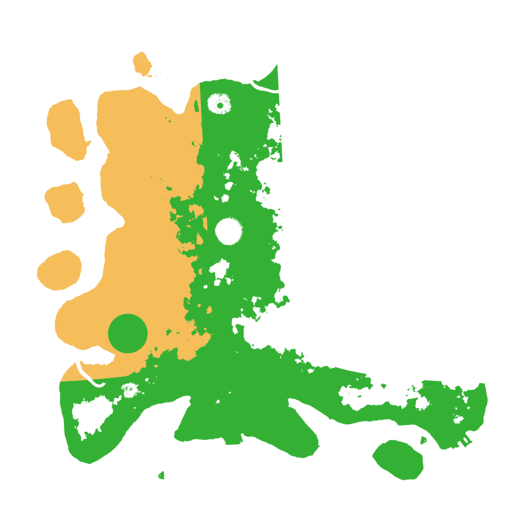 Biome Rust Map: Procedural Map, Size: 3500, Seed: 790105570