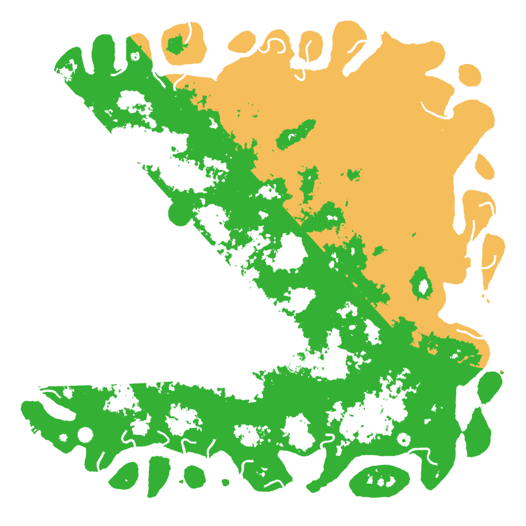 Biome Rust Map: Procedural Map, Size: 6000, Seed: 2138057902