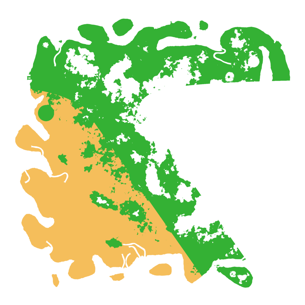 Biome Rust Map: Procedural Map, Size: 5000, Seed: 3082023