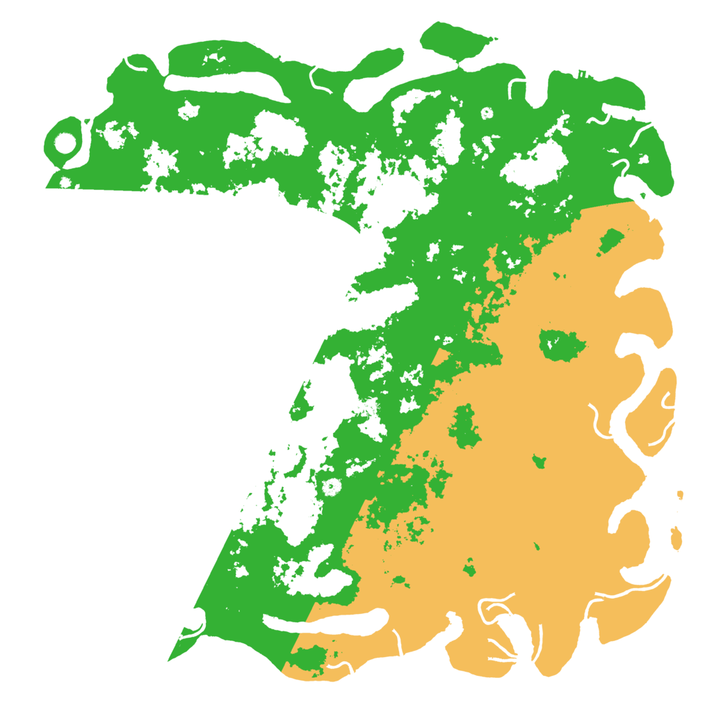 Biome Rust Map: Procedural Map, Size: 6000, Seed: 223118348