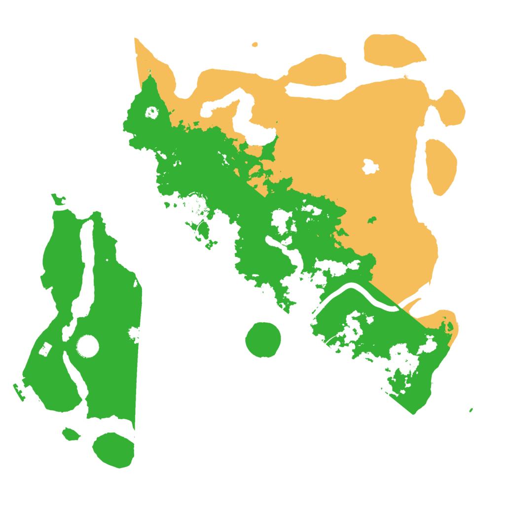Biome Rust Map: Procedural Map, Size: 4000, Seed: 130776716
