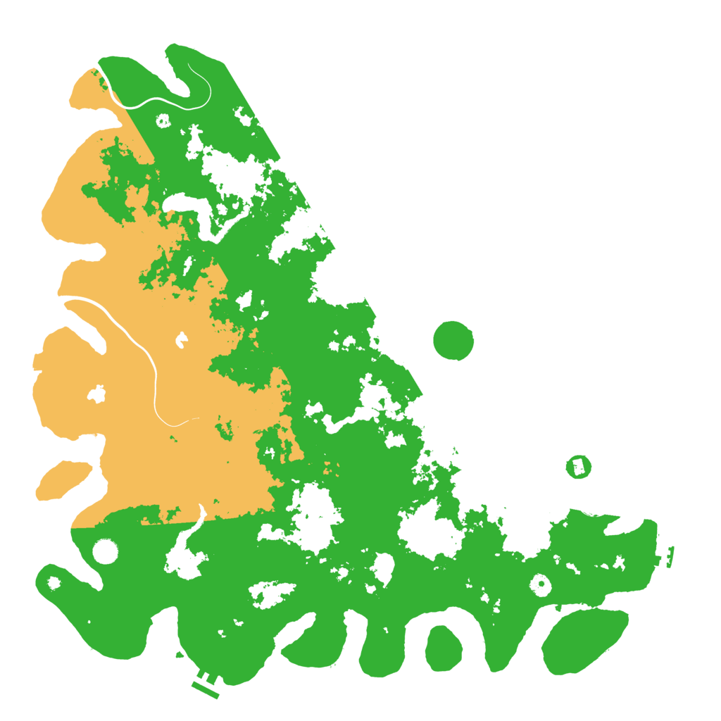 Biome Rust Map: Procedural Map, Size: 5000, Seed: 382323123