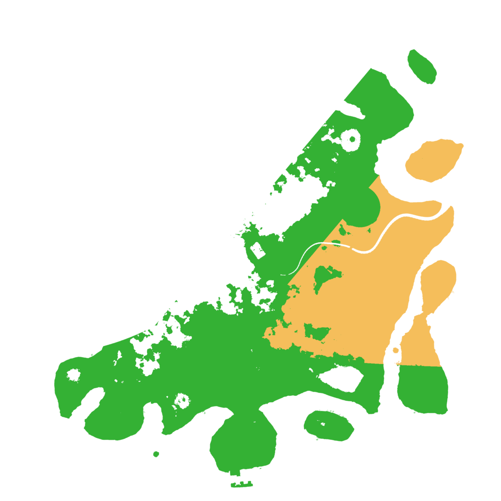Biome Rust Map: Procedural Map, Size: 3500, Seed: 56476567