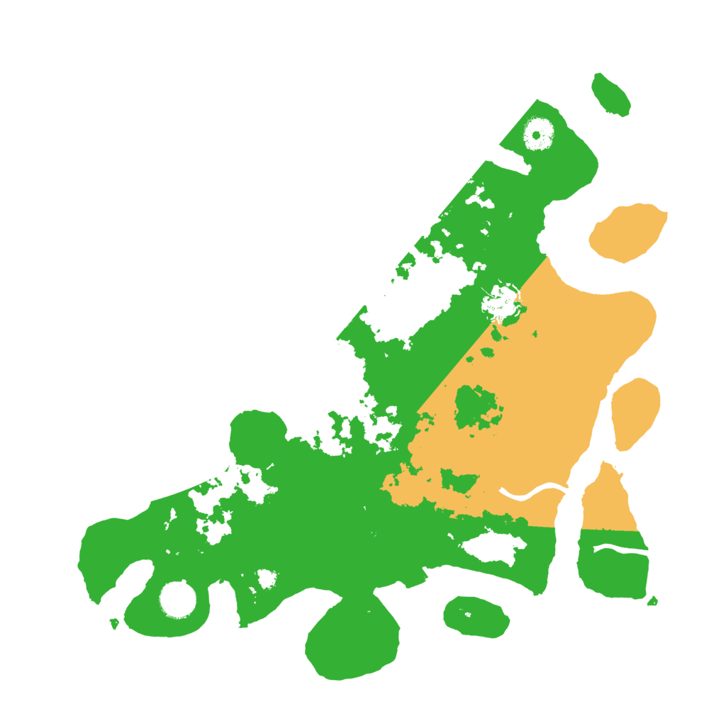 Biome Rust Map: Procedural Map, Size: 3500, Seed: 56476567