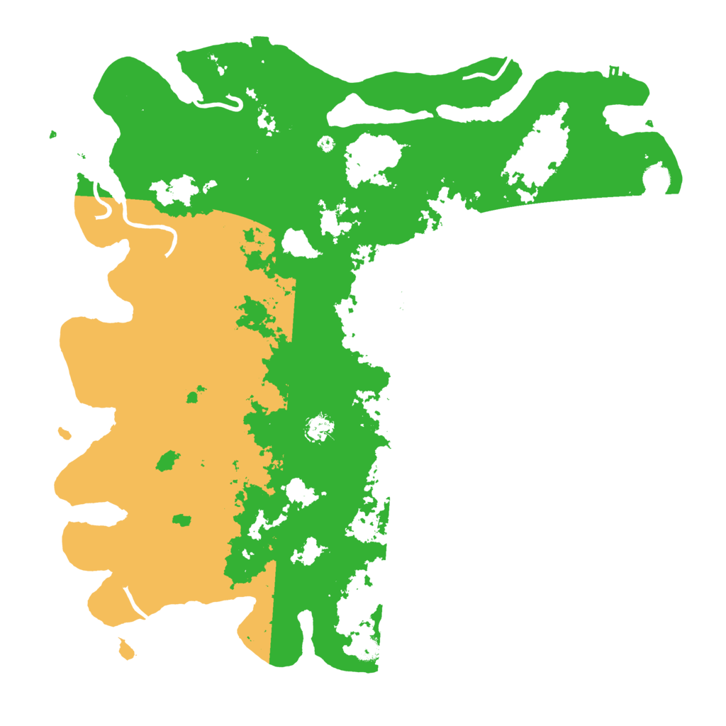 Biome Rust Map: Procedural Map, Size: 4651, Seed: 554803722