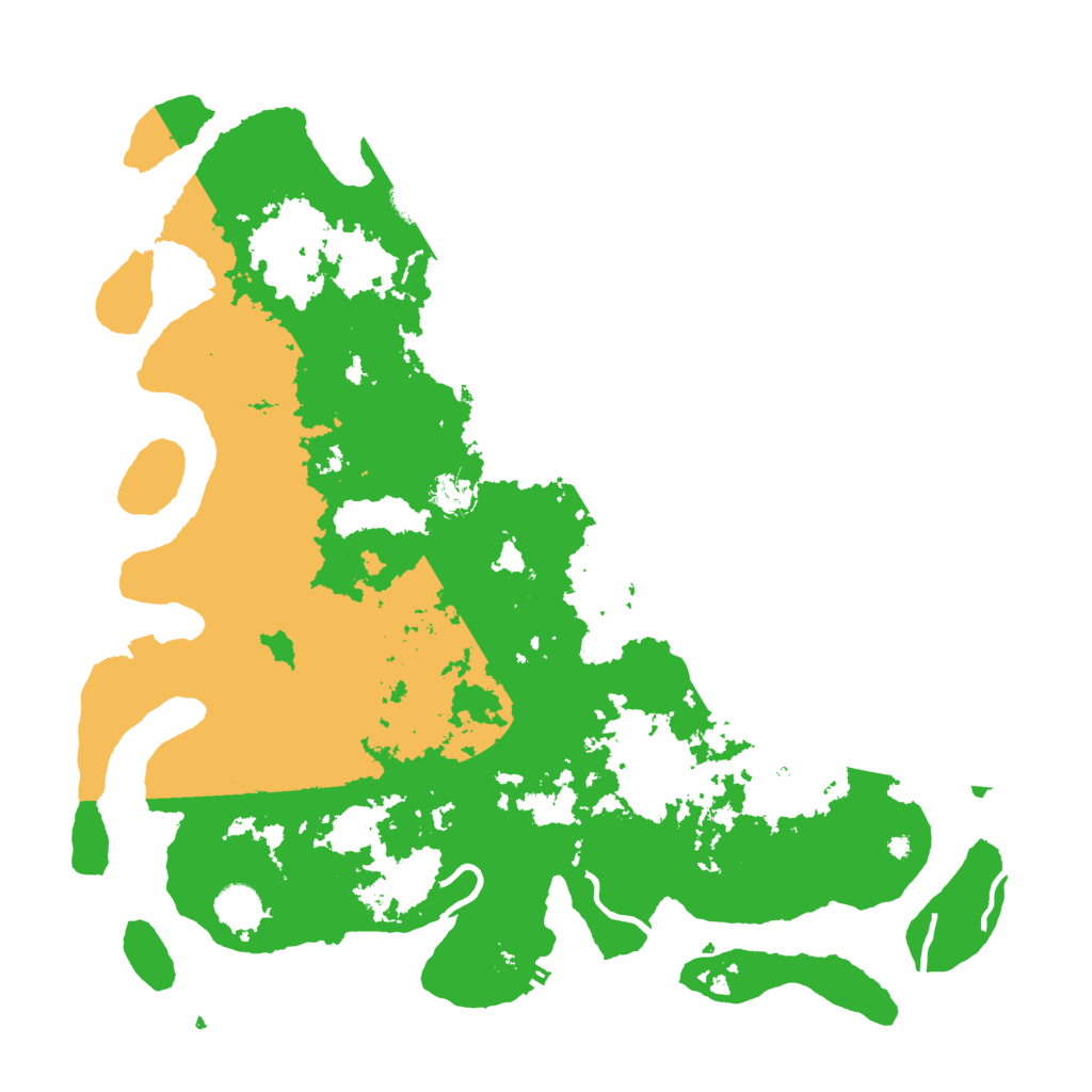 Biome Rust Map: Procedural Map, Size: 4500, Seed: 2104006058