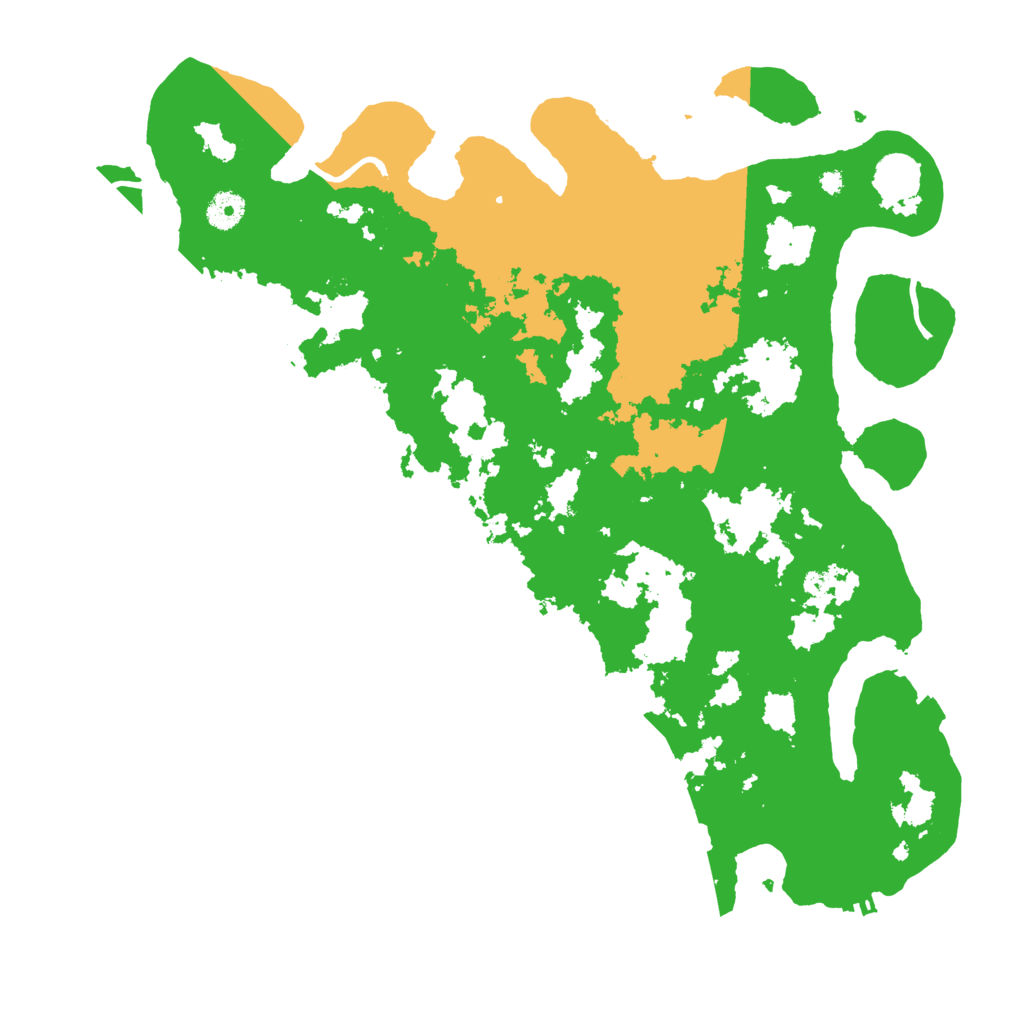 Biome Rust Map: Procedural Map, Size: 4122, Seed: 1355