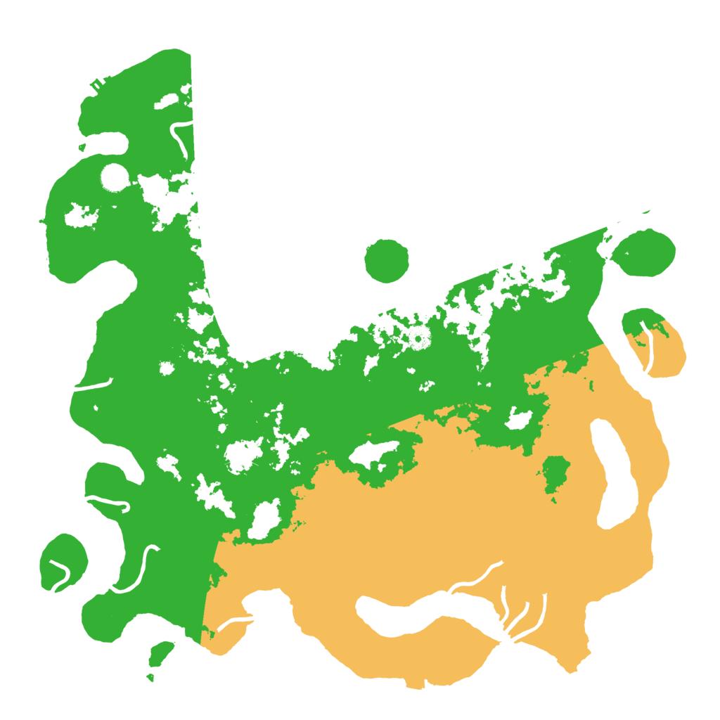 Biome Rust Map: Procedural Map, Size: 4500, Seed: 1227332729
