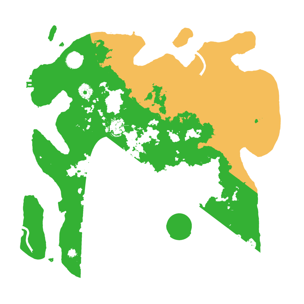 Biome Rust Map: Procedural Map, Size: 3200, Seed: 1812100172