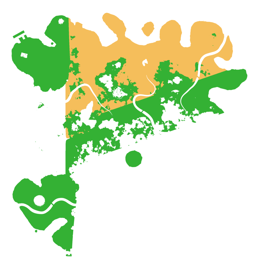 Biome Rust Map: Procedural Map, Size: 4250, Seed: 818740690