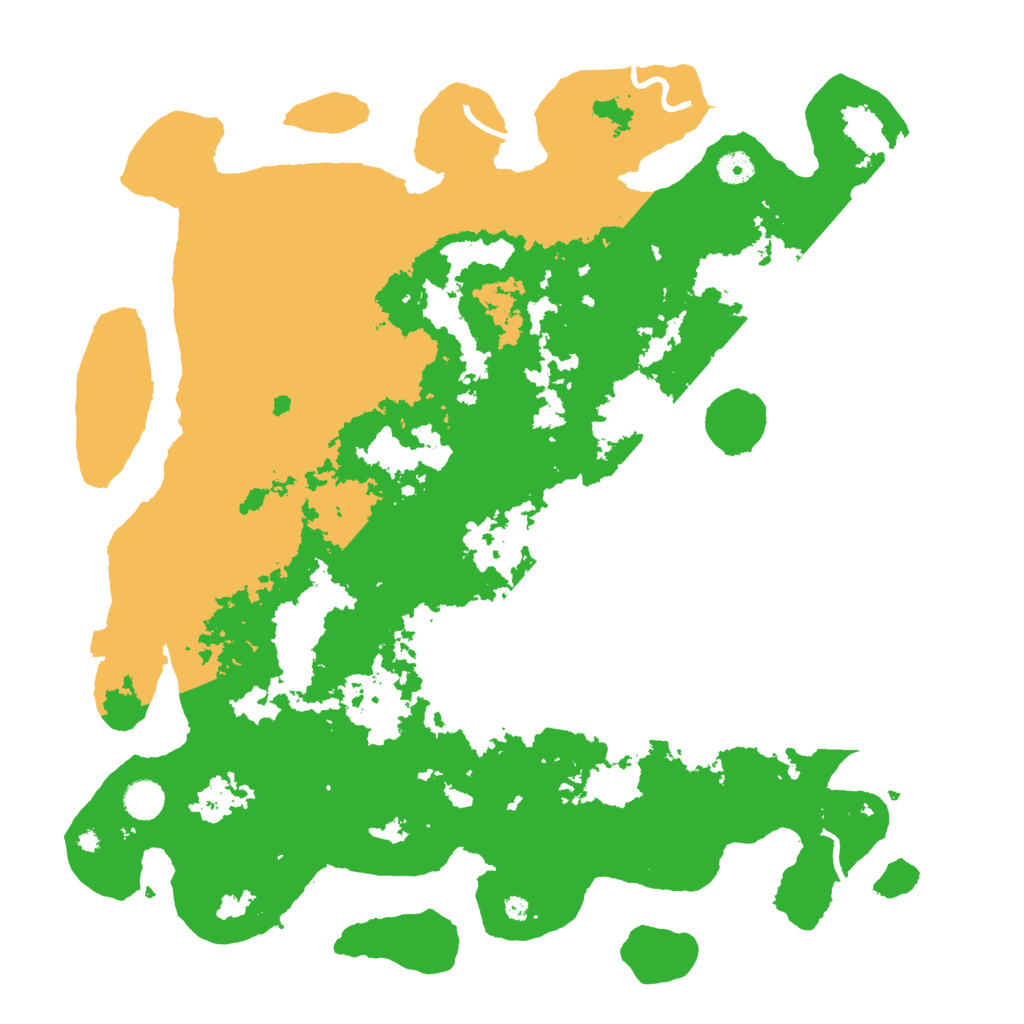 Biome Rust Map: Procedural Map, Size: 4500, Seed: 1551010738