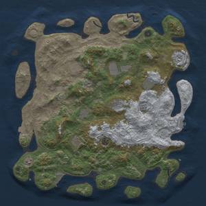 Thumbnail Rust Map: Procedural Map, Size: 4500, Seed: 1551010738, 18 Monuments