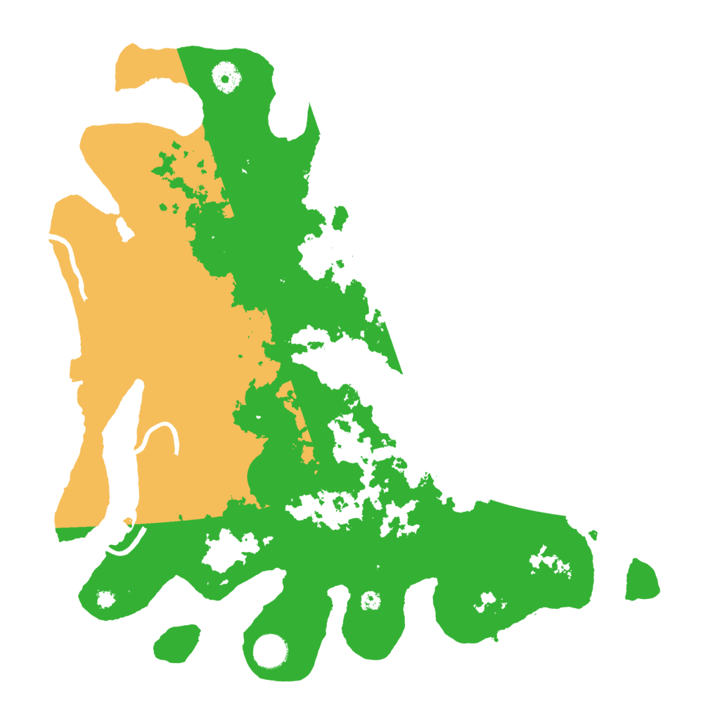 Biome Rust Map: Procedural Map, Size: 3700, Seed: 1055767848