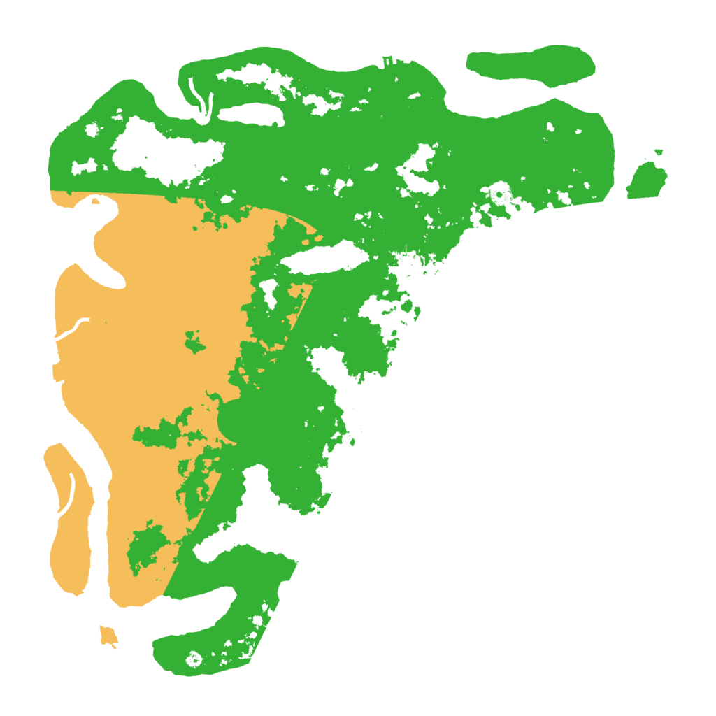 Biome Rust Map: Procedural Map, Size: 4700, Seed: 10