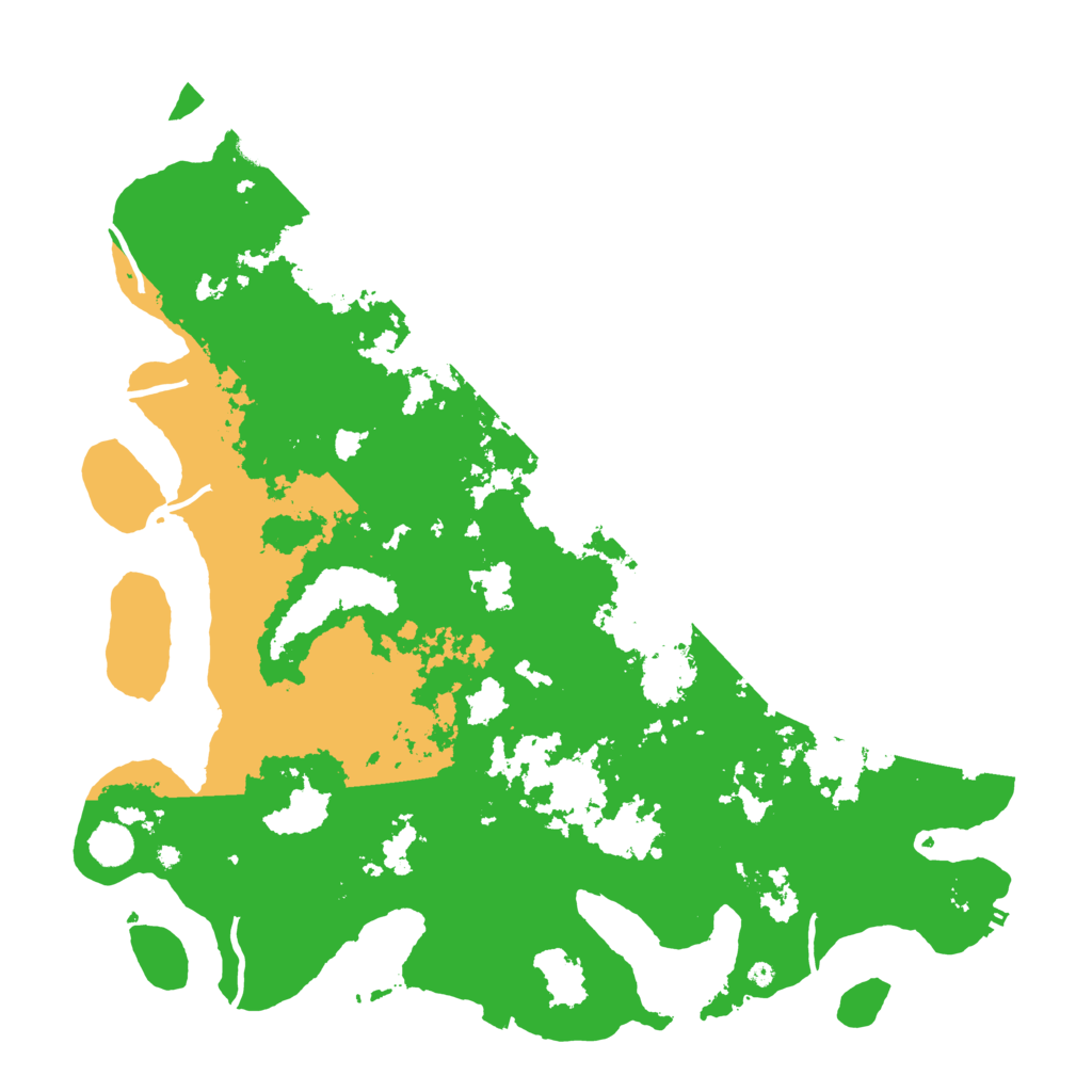 Biome Rust Map: Procedural Map, Size: 4600, Seed: 1440037241