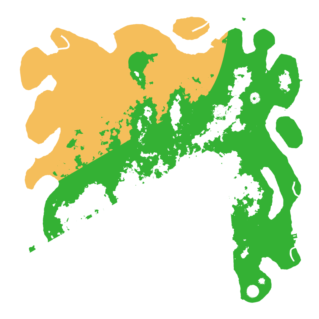 Biome Rust Map: Procedural Map, Size: 4500, Seed: 1528959413