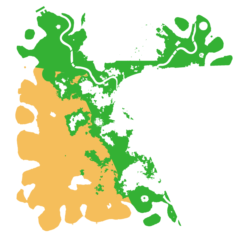Biome Rust Map: Procedural Map, Size: 5000, Seed: 402447347