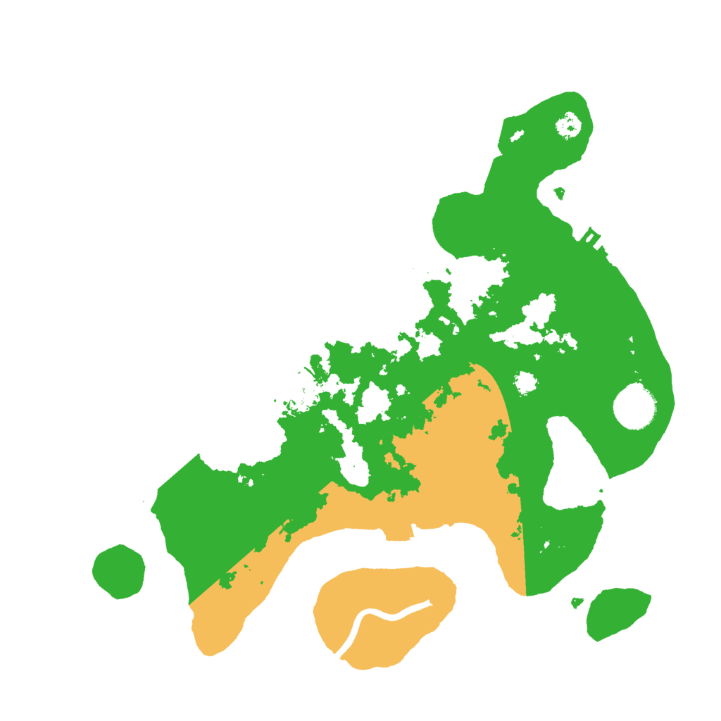 Biome Rust Map: Procedural Map, Size: 3000, Seed: 350