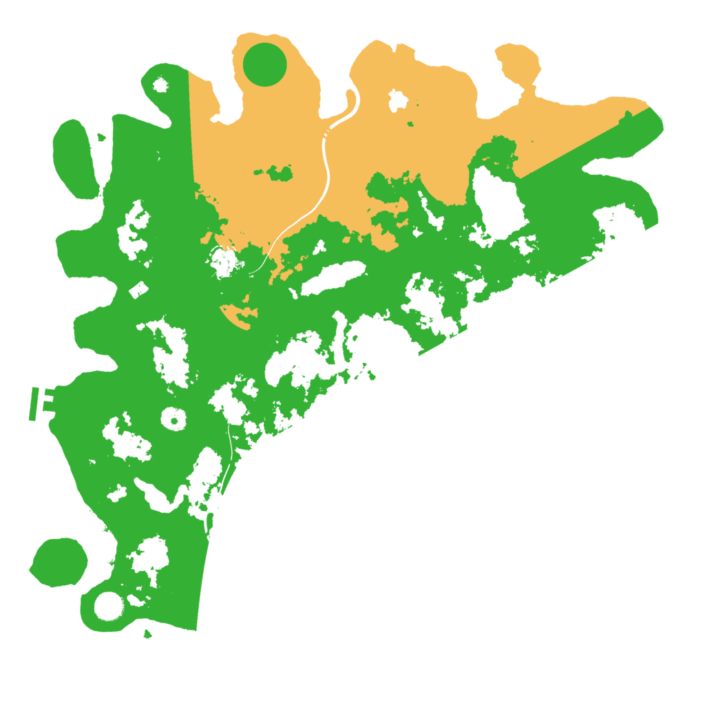 Biome Rust Map: Procedural Map, Size: 4250, Seed: 1034604373