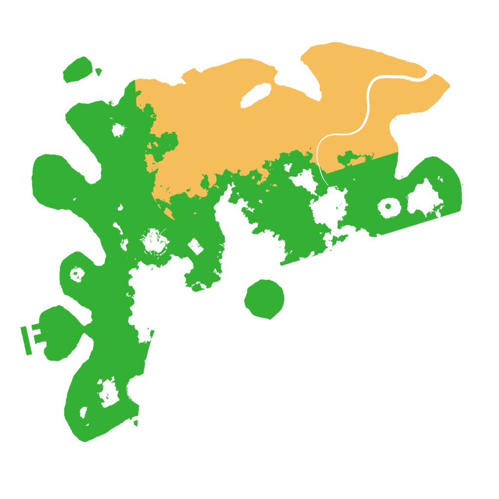 Biome Rust Map: Procedural Map, Size: 3500, Seed: 89648740