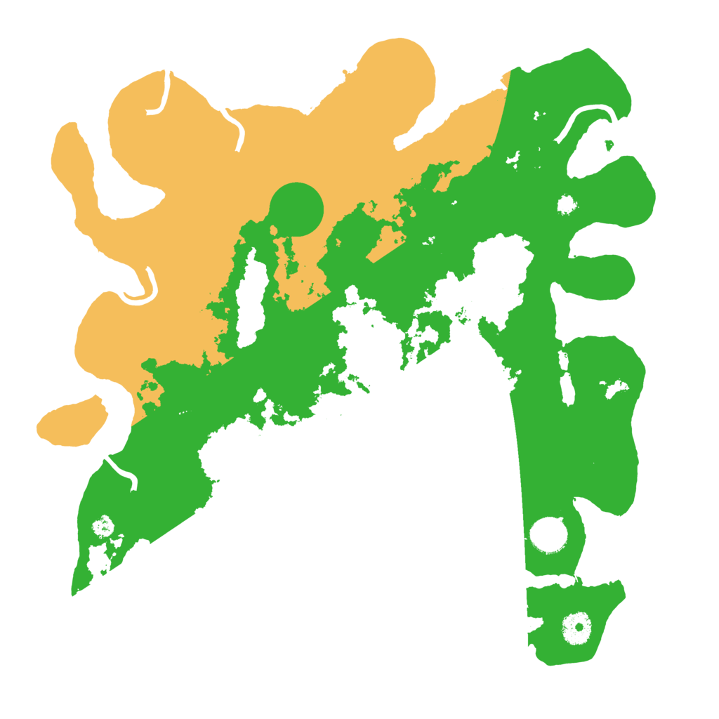 Biome Rust Map: Procedural Map, Size: 3500, Seed: 1841173469