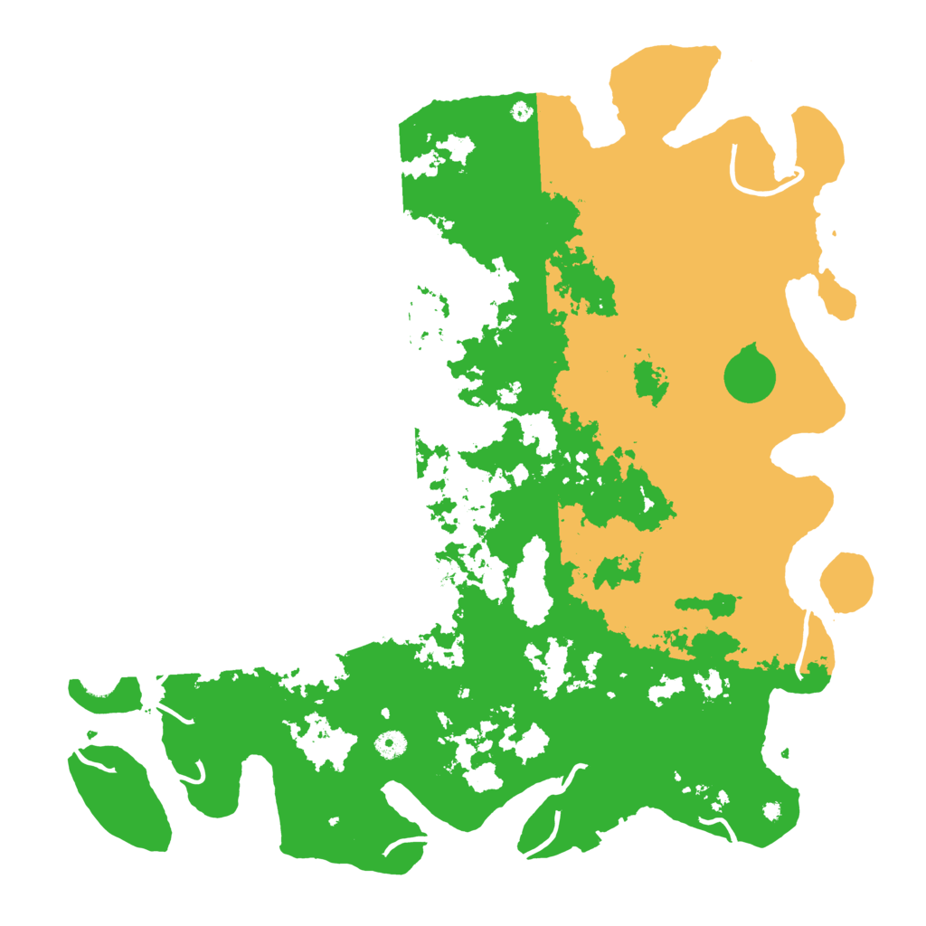 Biome Rust Map: Procedural Map, Size: 4724, Seed: 628836060
