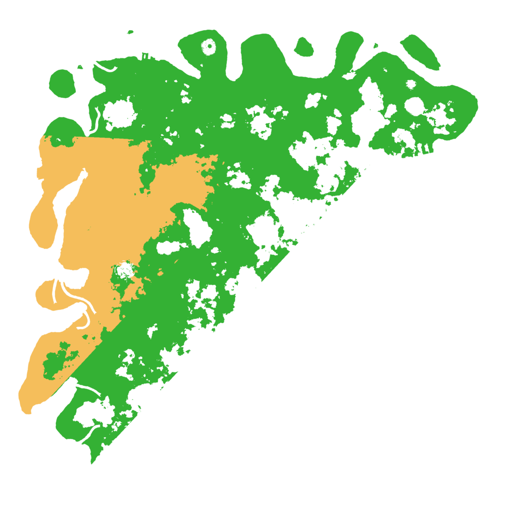 Biome Rust Map: Procedural Map, Size: 5000, Seed: 52770803