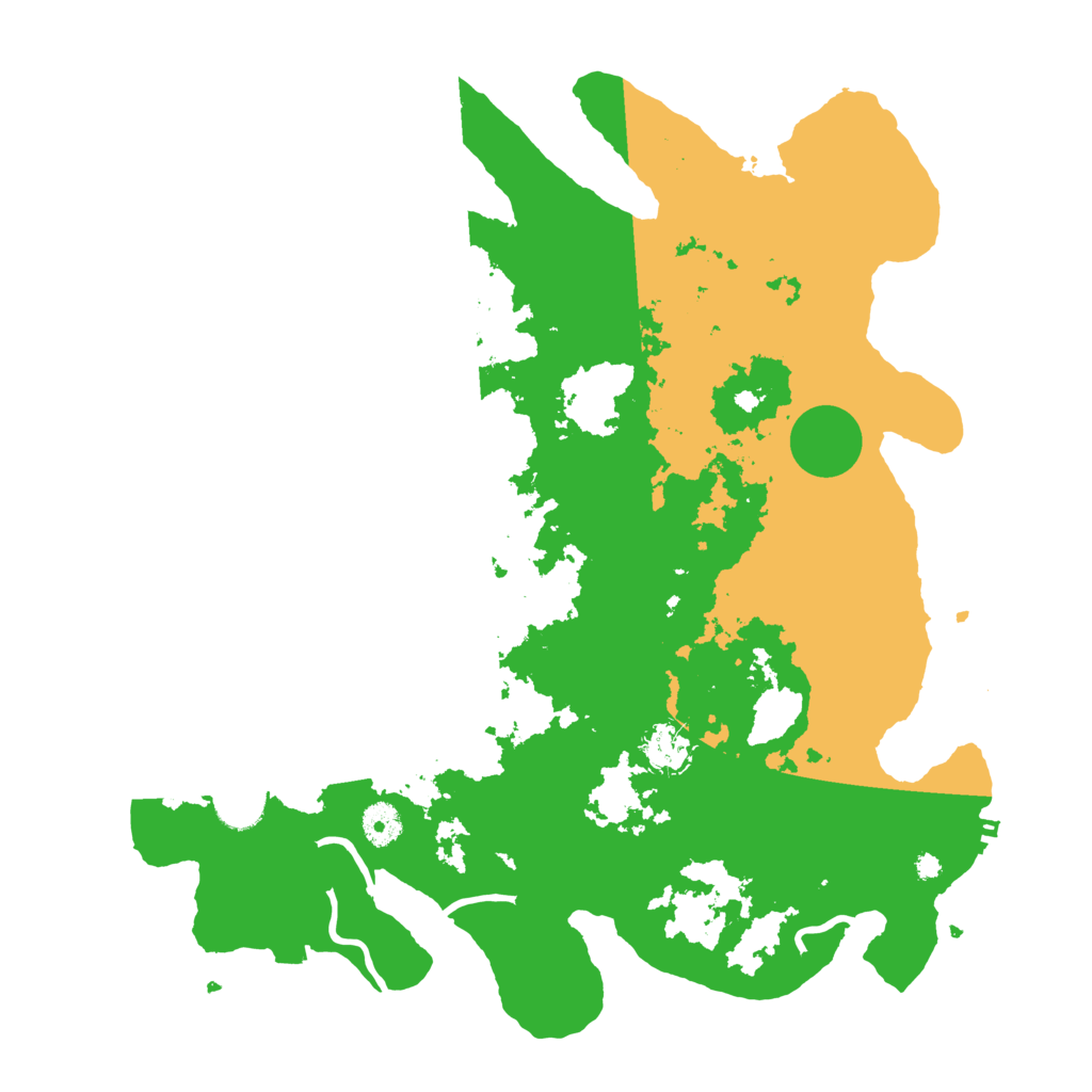 Biome Rust Map: Procedural Map, Size: 4000, Seed: 1895730661