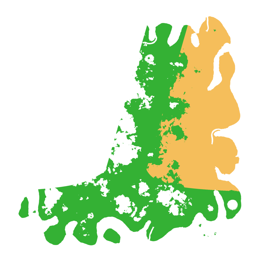 Biome Rust Map: Procedural Map, Size: 4500, Seed: 1744158146