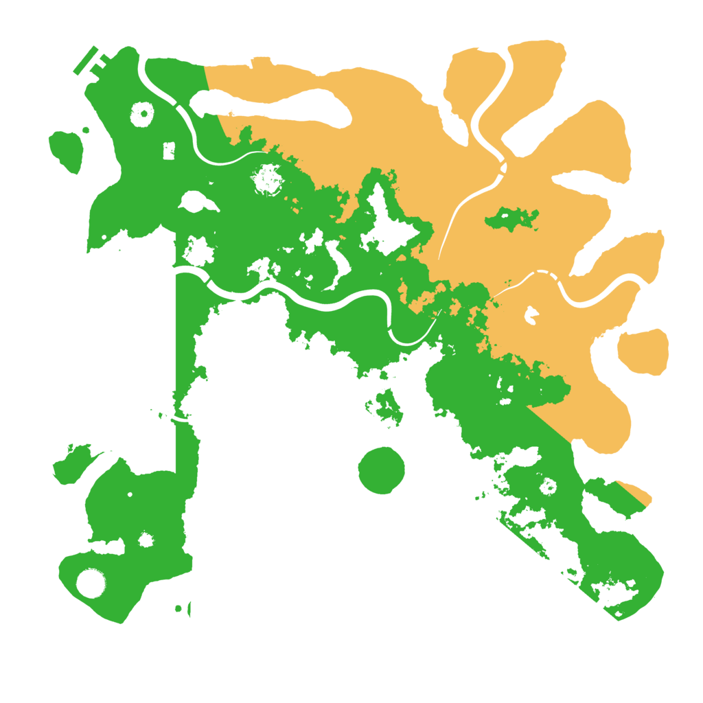 Biome Rust Map: Procedural Map, Size: 4250, Seed: 1792579077