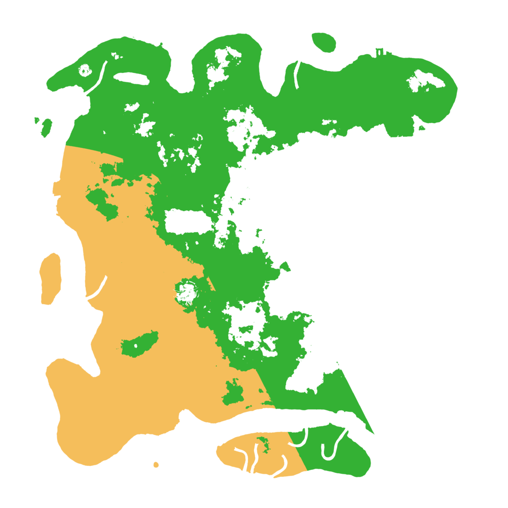 Biome Rust Map: Procedural Map, Size: 4250, Seed: 287137407