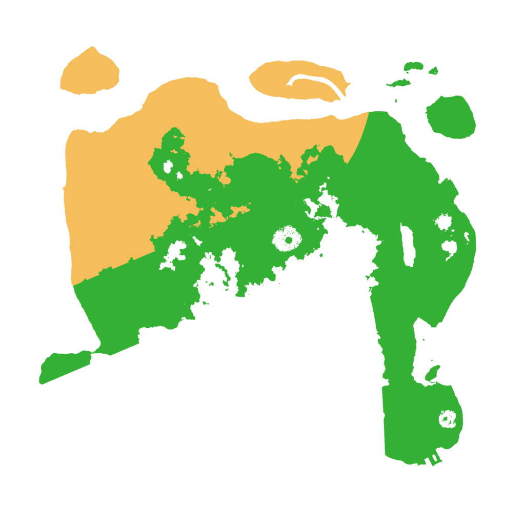 Biome Rust Map: Procedural Map, Size: 3000, Seed: 1294337062