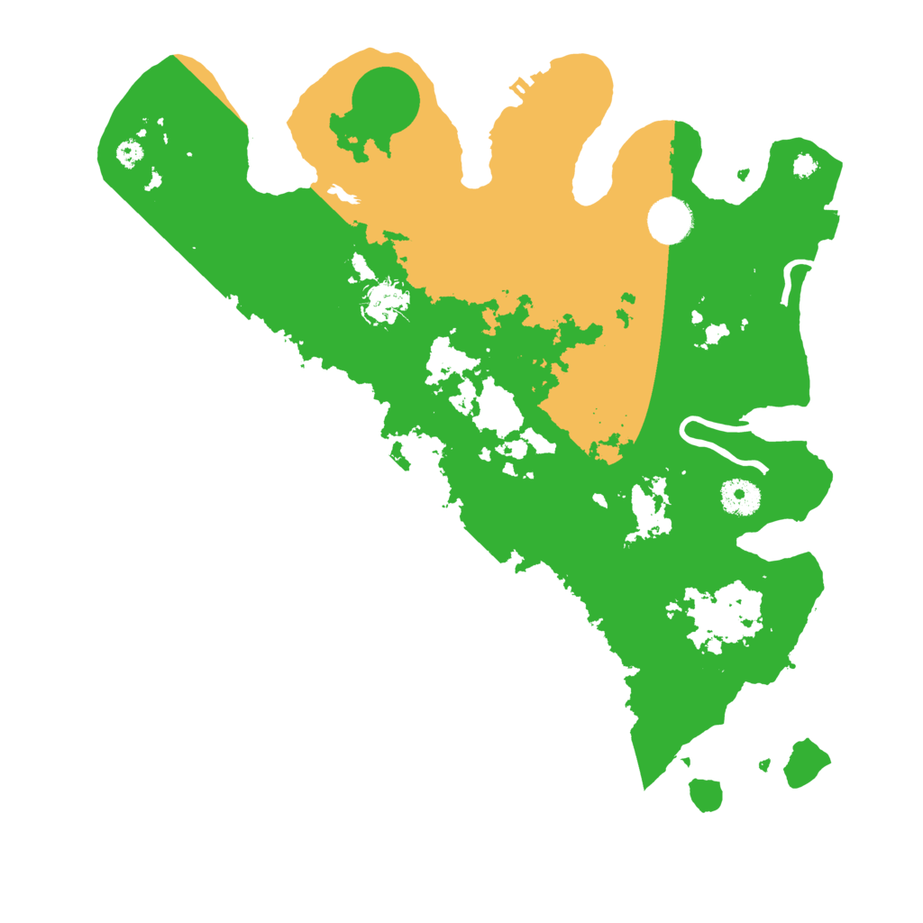 Biome Rust Map: Procedural Map, Size: 3600, Seed: 94