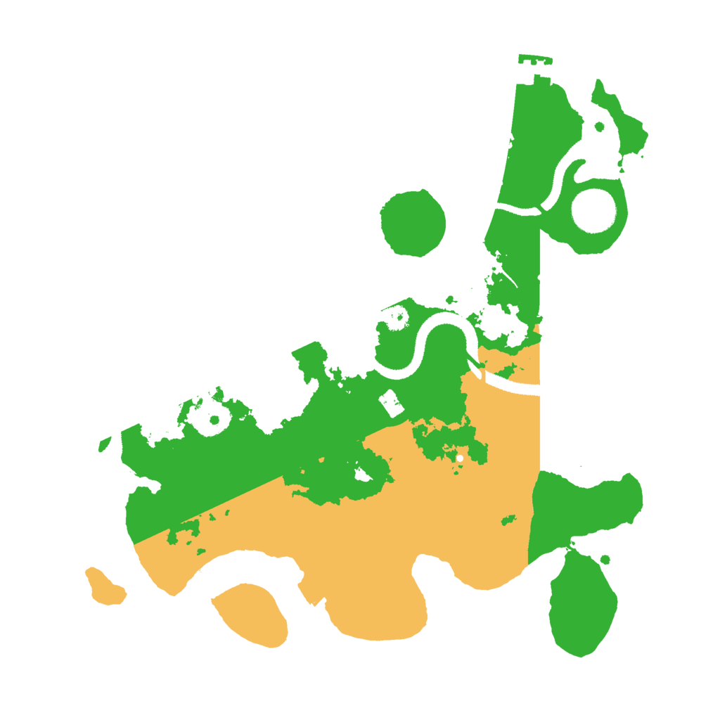 Biome Rust Map: Procedural Map, Size: 3000, Seed: 4724