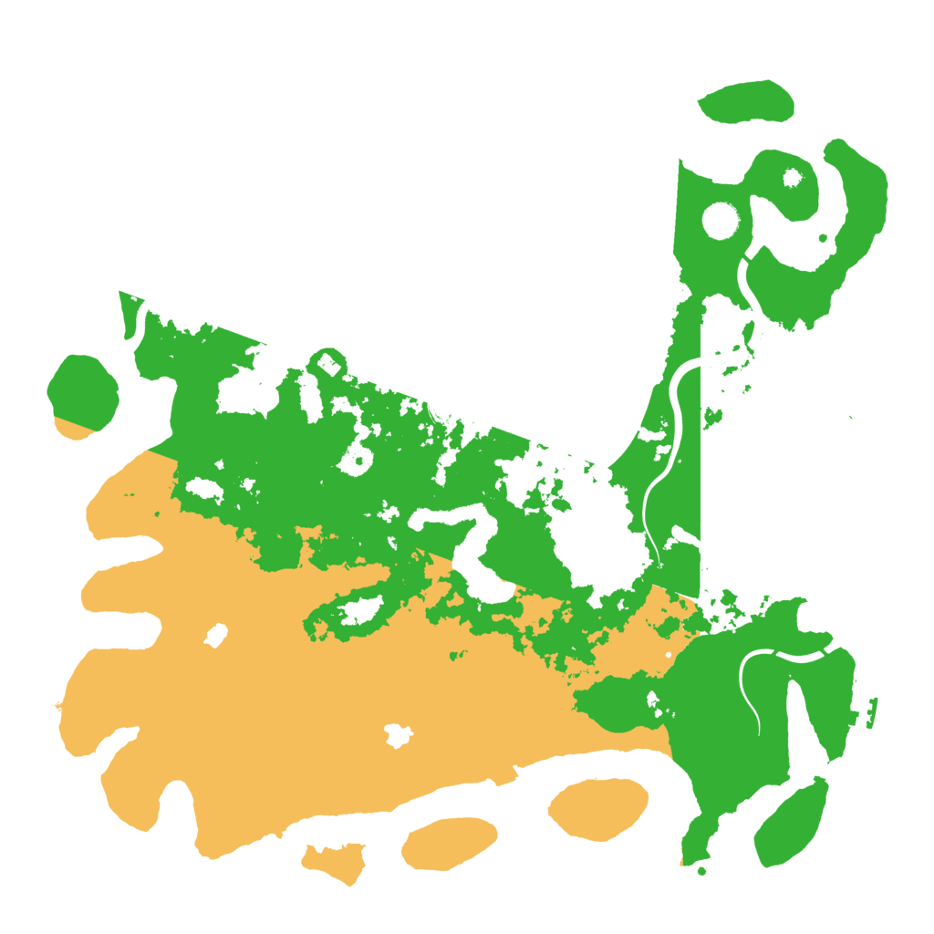 Biome Rust Map: Procedural Map, Size: 4500, Seed: 356153337