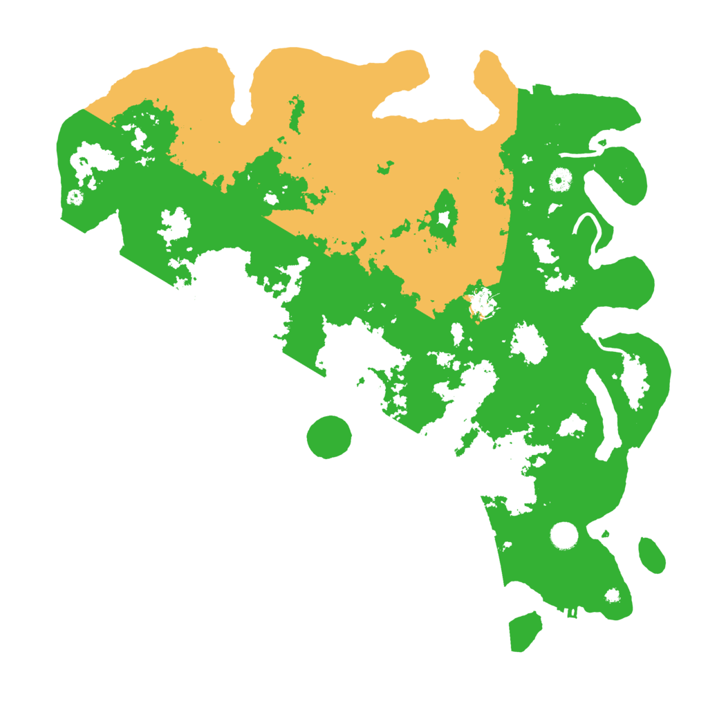 Biome Rust Map: Procedural Map, Size: 4500, Seed: 1211013661