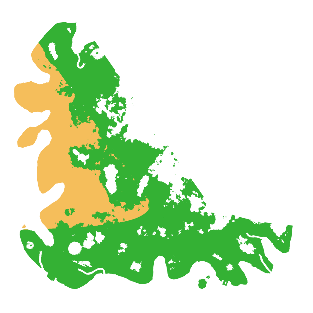 Biome Rust Map: Procedural Map, Size: 4250, Seed: 72913