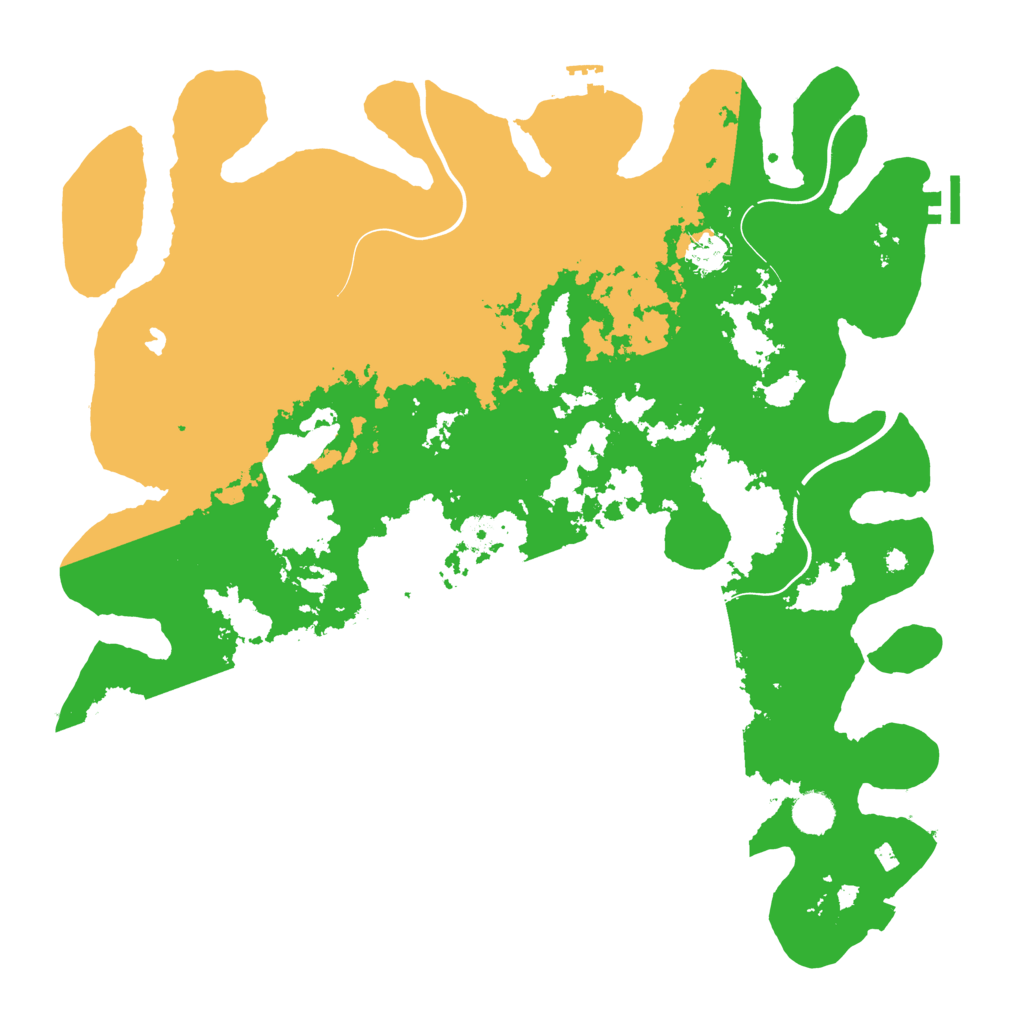 Biome Rust Map: Procedural Map, Size: 4250, Seed: 1607799749