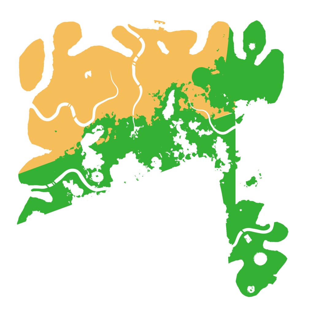 Biome Rust Map: Procedural Map, Size: 4250, Seed: 1607799749