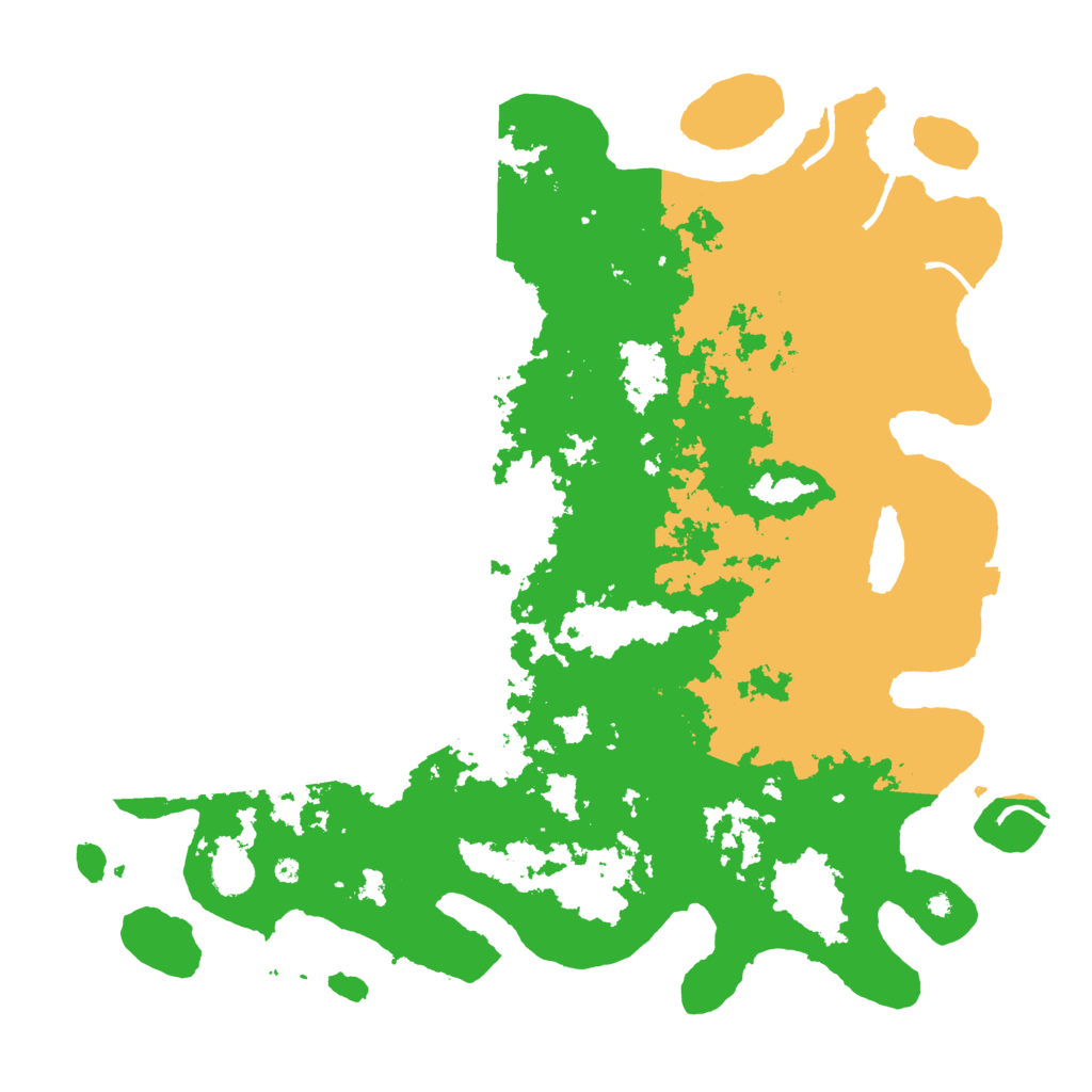 Biome Rust Map: Procedural Map, Size: 4500, Seed: 1123925207