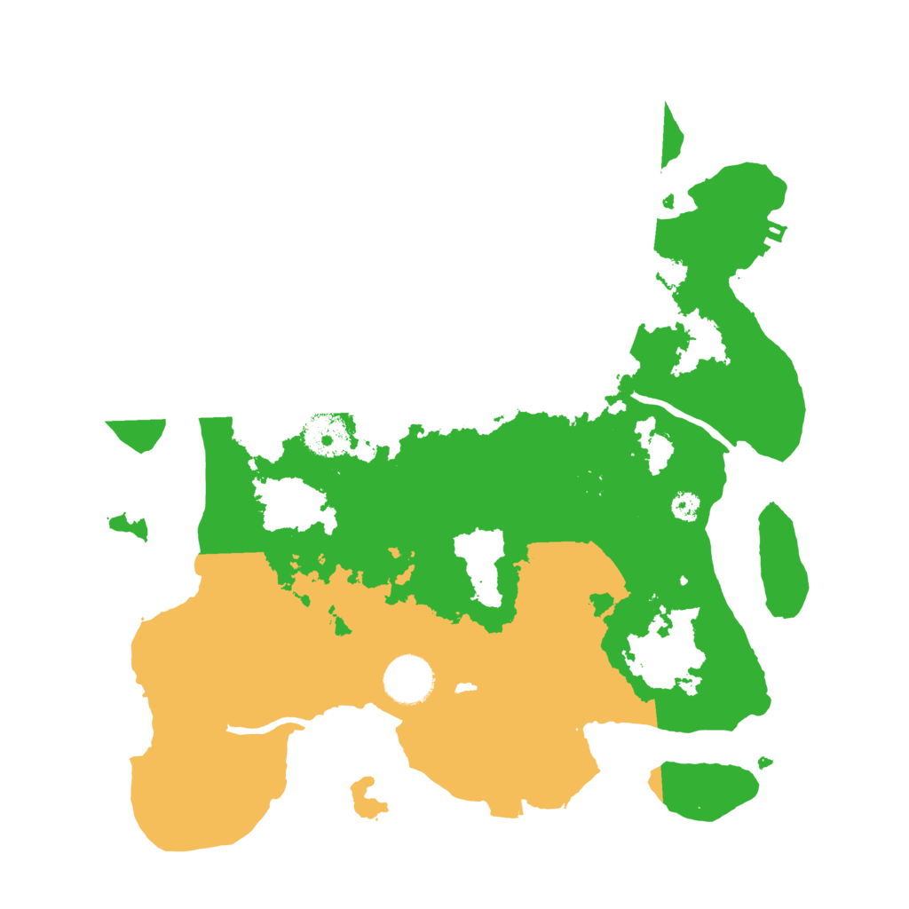 Biome Rust Map: Procedural Map, Size: 3250, Seed: 1853301768
