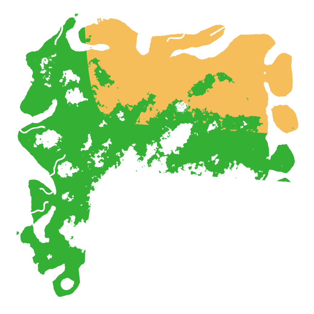 Biome Rust Map: Procedural Map, Size: 4800, Seed: 582113548
