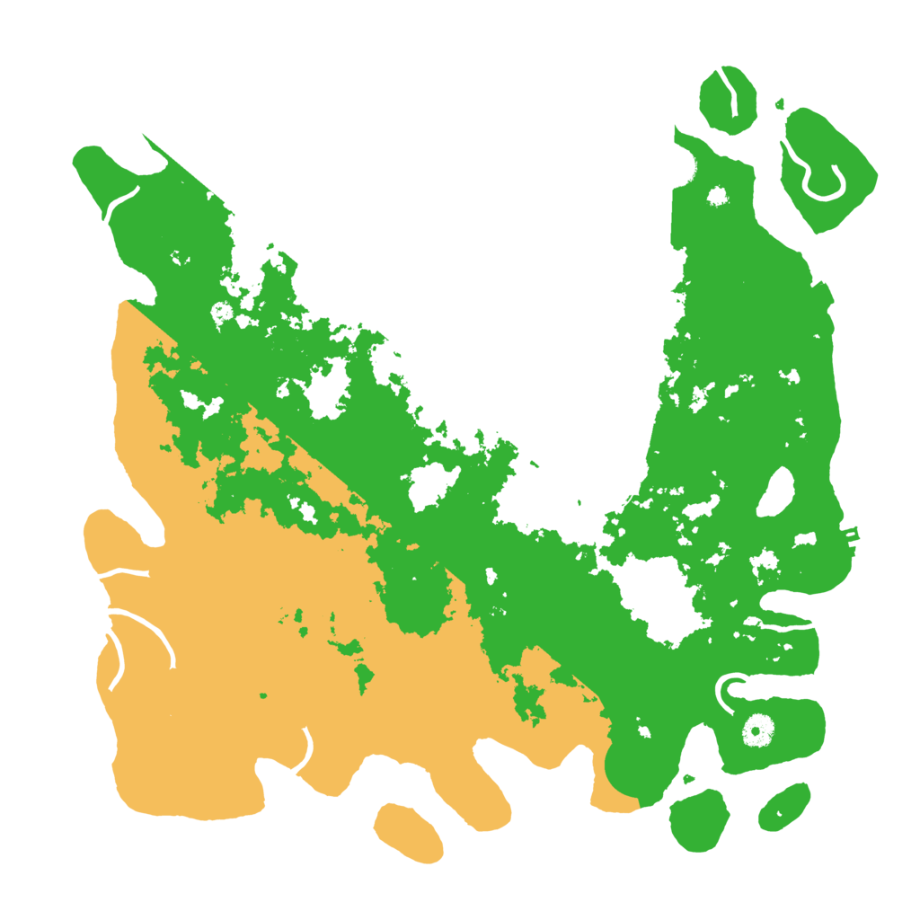 Biome Rust Map: Procedural Map, Size: 4250, Seed: 198351677