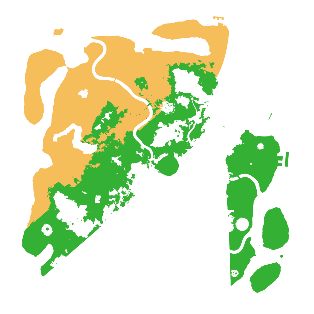 Biome Rust Map: Procedural Map, Size: 4250, Seed: 726365271