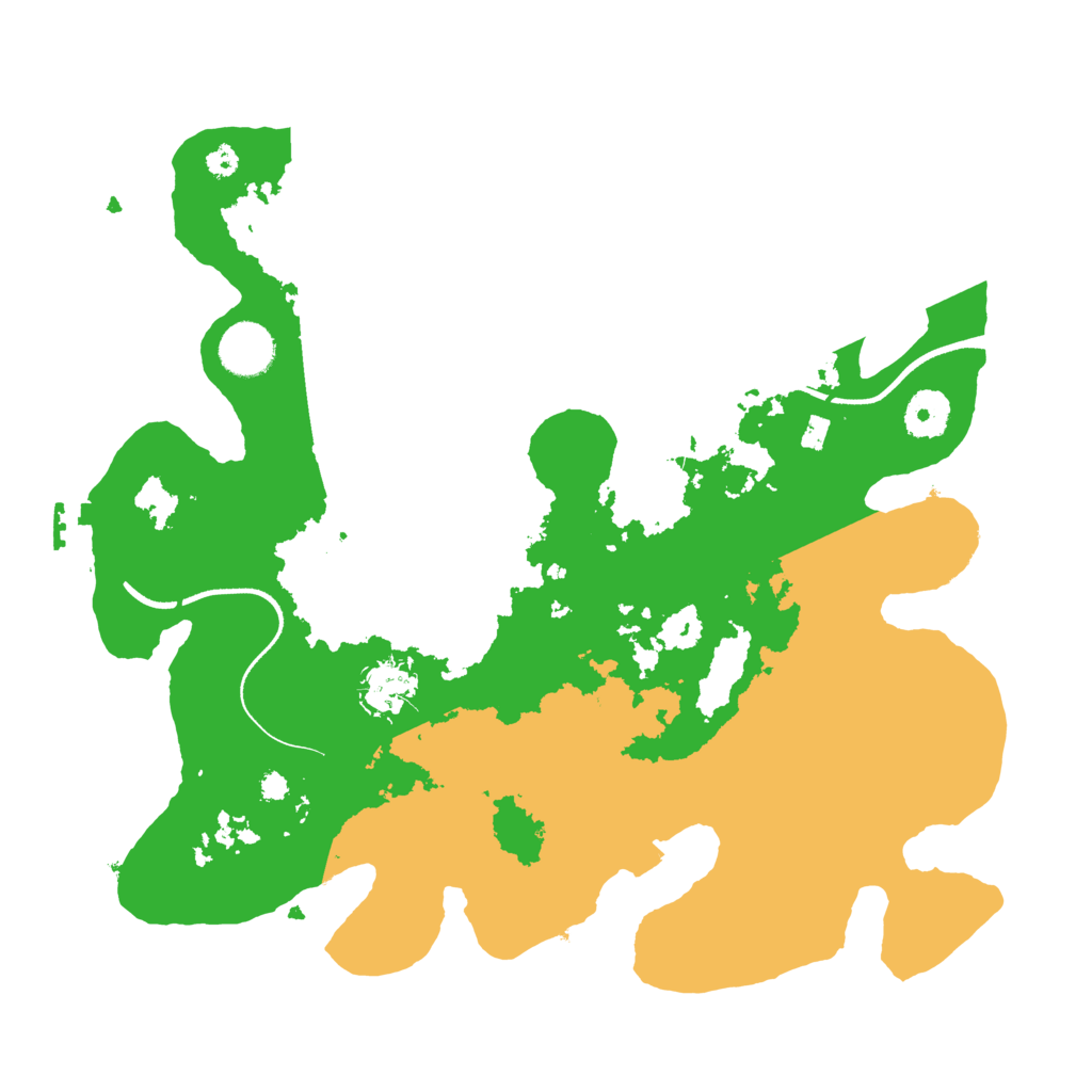 Biome Rust Map: Procedural Map, Size: 3500, Seed: 862532131