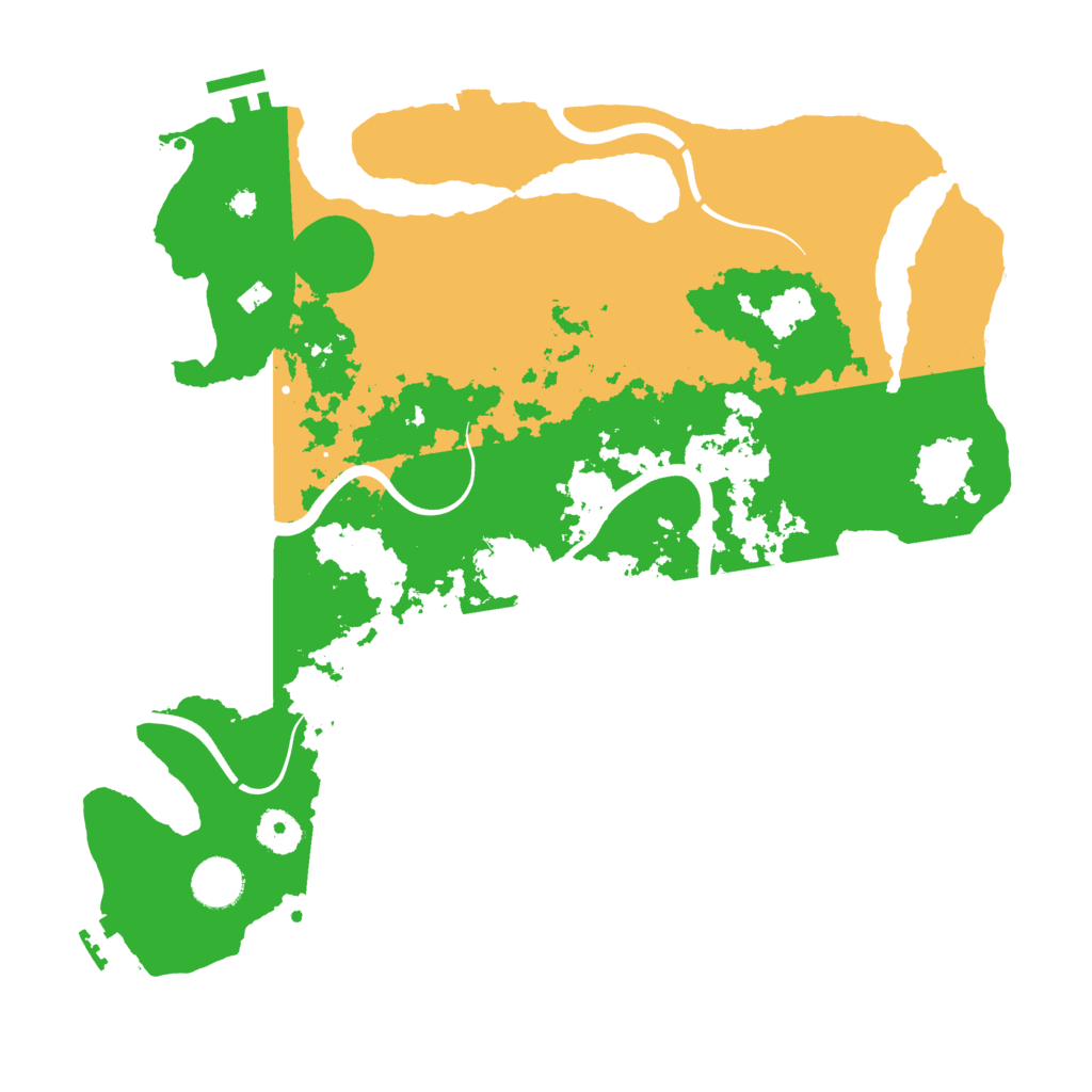 Biome Rust Map: Procedural Map, Size: 3750, Seed: 590284652