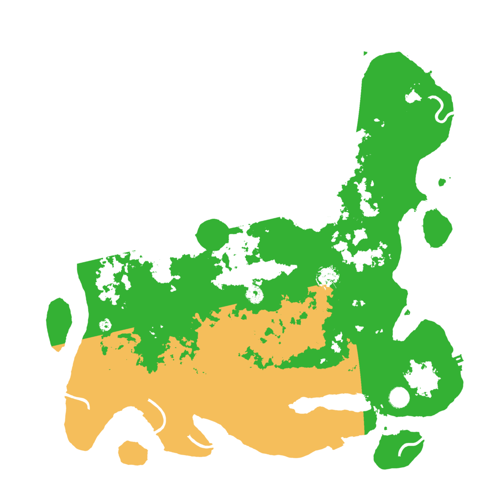 Biome Rust Map: Procedural Map, Size: 4250, Seed: 310038325