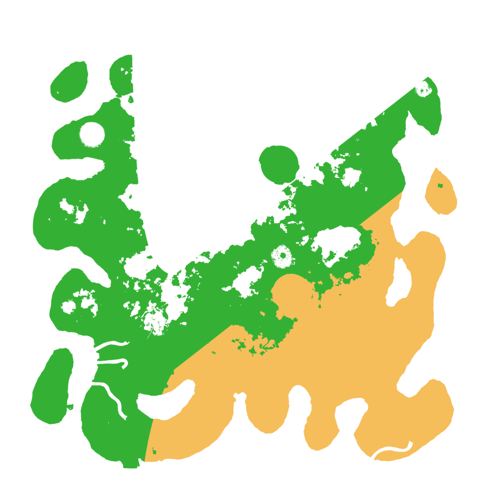 Biome Rust Map: Procedural Map, Size: 3500, Seed: 1974248