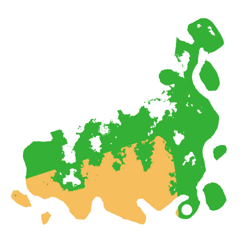 Biome Rust Map: Barren, Size: 4000, Seed: 86796681