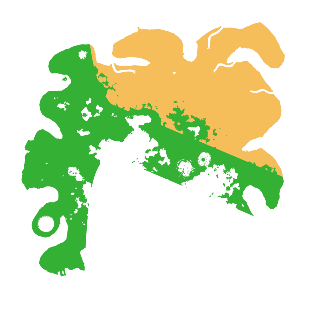 Biome Rust Map: Procedural Map, Size: 3500, Seed: 678643016